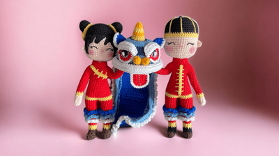 Lion Dance Set