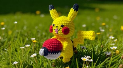 Pikachu  – With Poké Ball