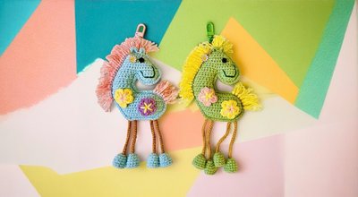 🐴 Horse Bag Charms