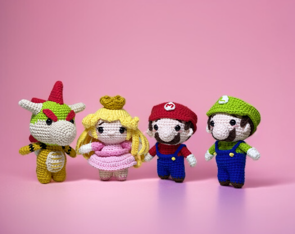 Mario Mini Set (Availability Status: Made to Order)