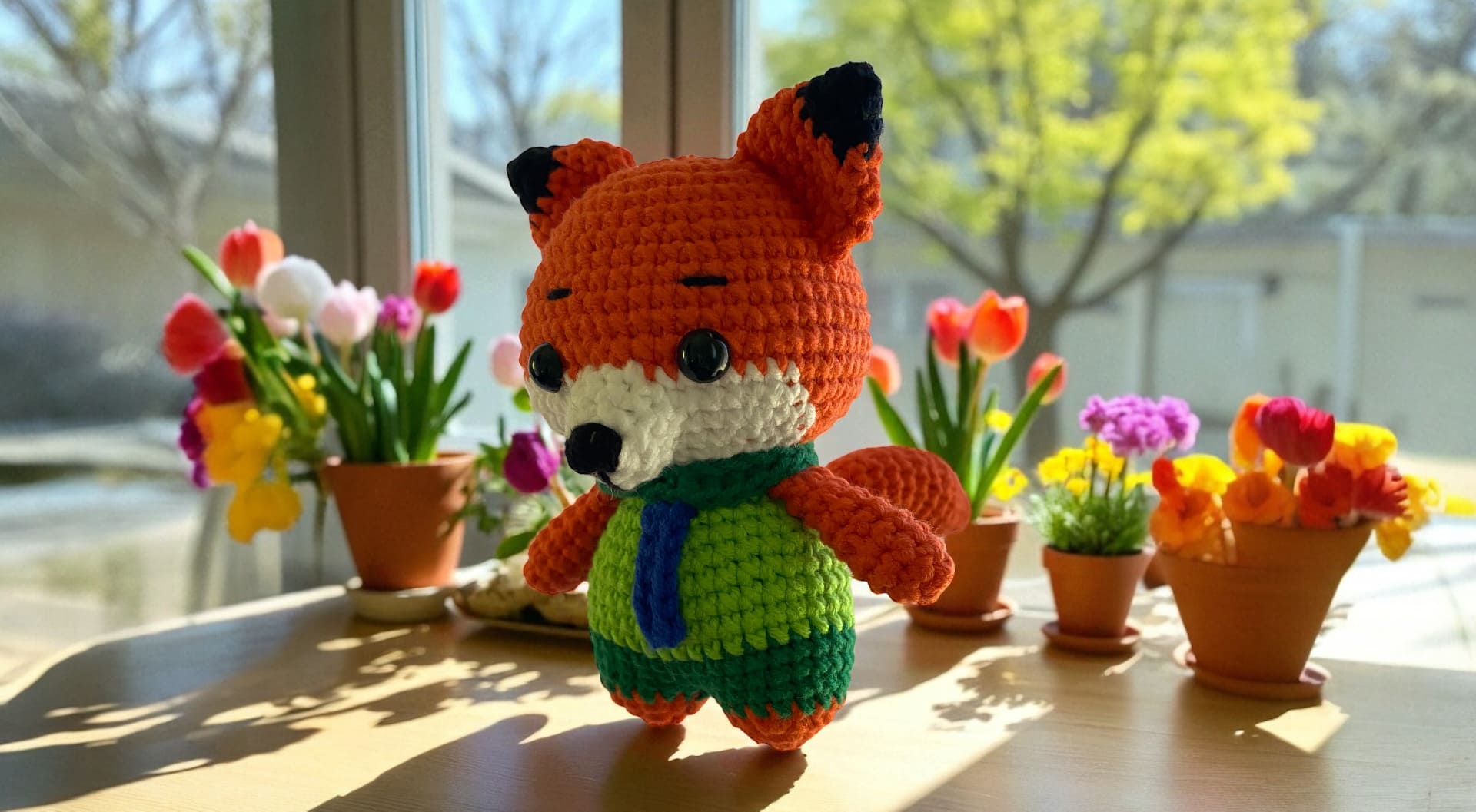 🦊 Nick Wilde – Zootopia Inspired (Availability Status: Ready to Ship)