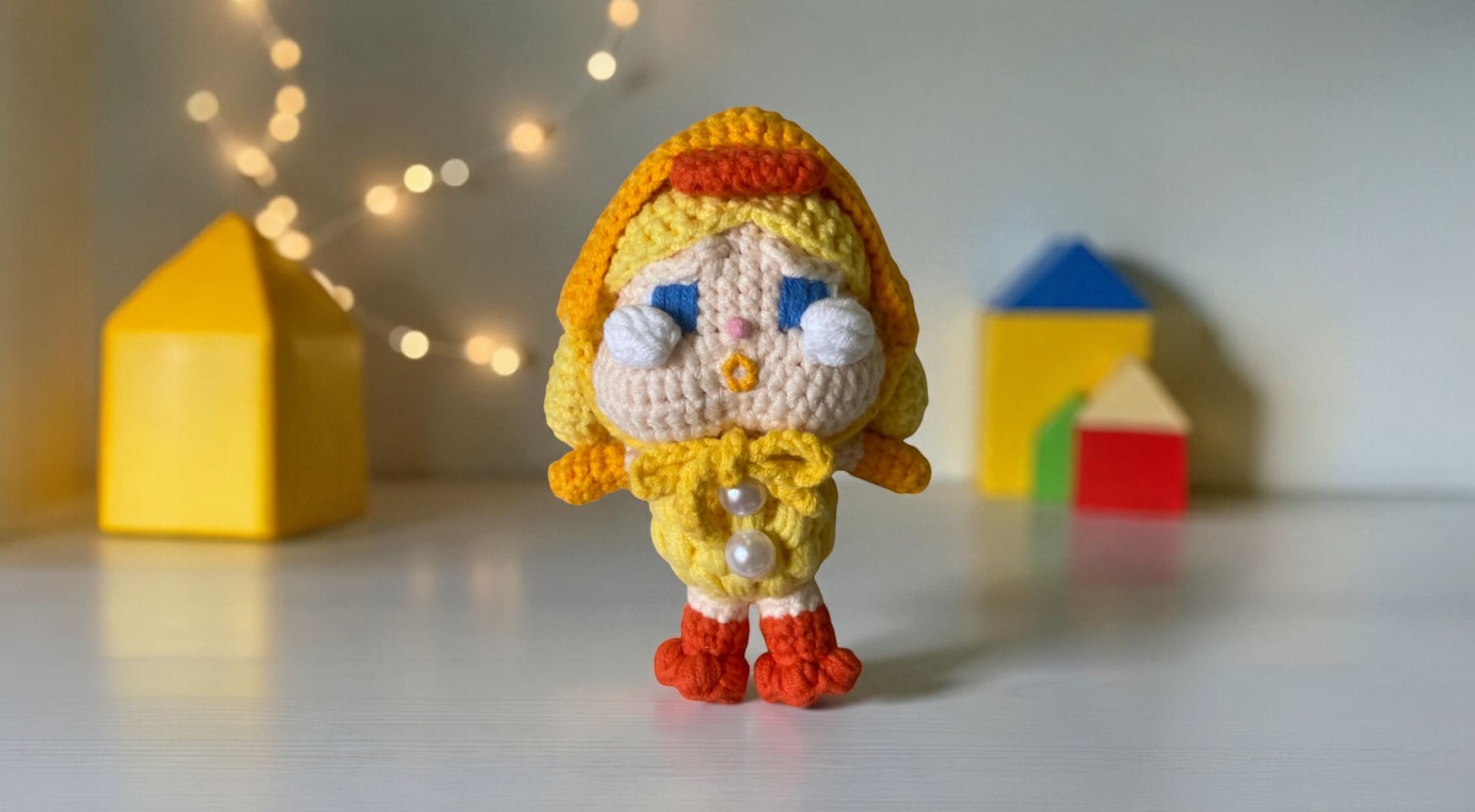 Crybaby Crying Again – Duck You & What a Frog (Availability Status: Ready to Ship, Color Styles: Bright / Rainbow (Vibrant red, electric blue, lime green, bold yellow...), Size: Small (5–6” / 13–15 cm))