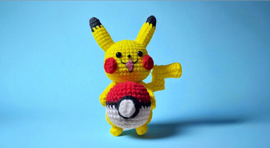 Pikachu (Availability Status: Ready to Ship, Color Styles: Pastel  (Soft pink, baby blue, mint, lavender, peach..))